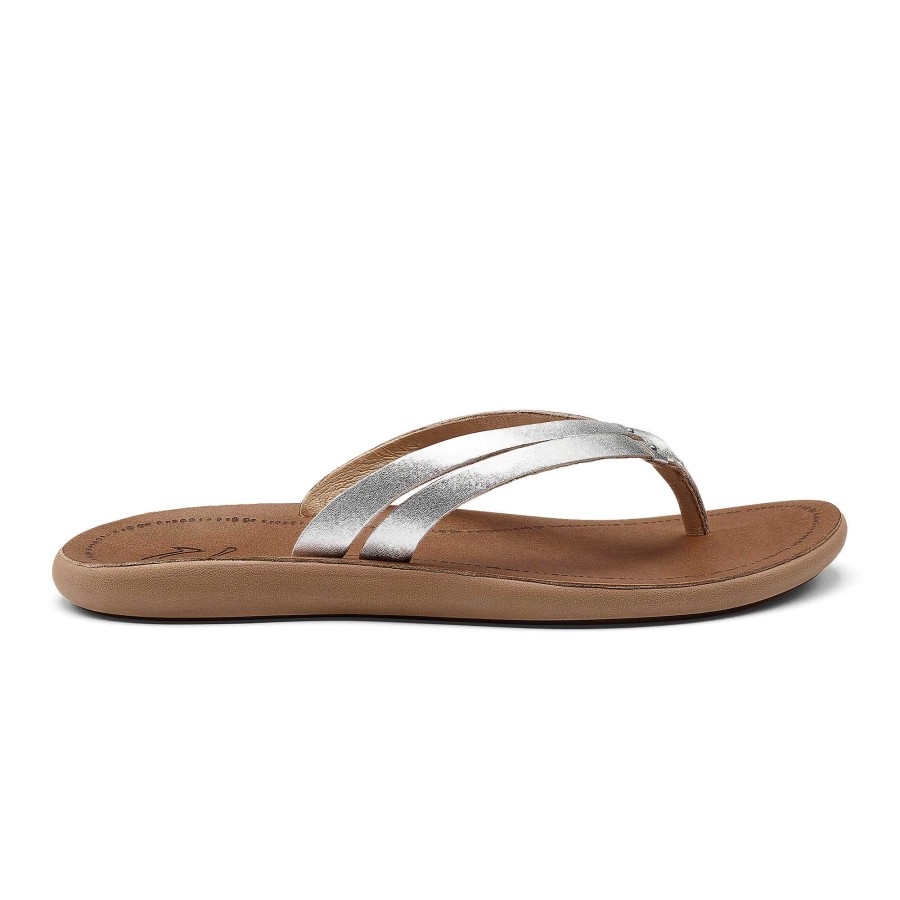 Women OluKai | Kapehe Luana Women'S Leather Beach Sandals