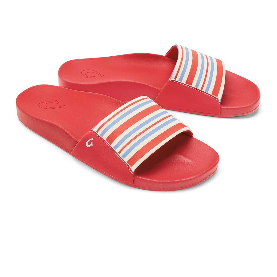 Women OluKai | Kipuni Women'S Slide Sandals