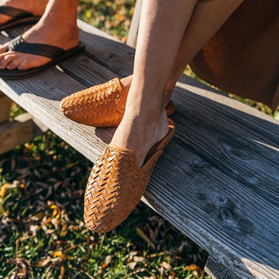 Women OluKai | Mi'I Women'S Leather Mule