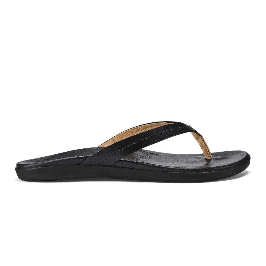 Women OluKai | Honu Women'S Leather Beach Sandals