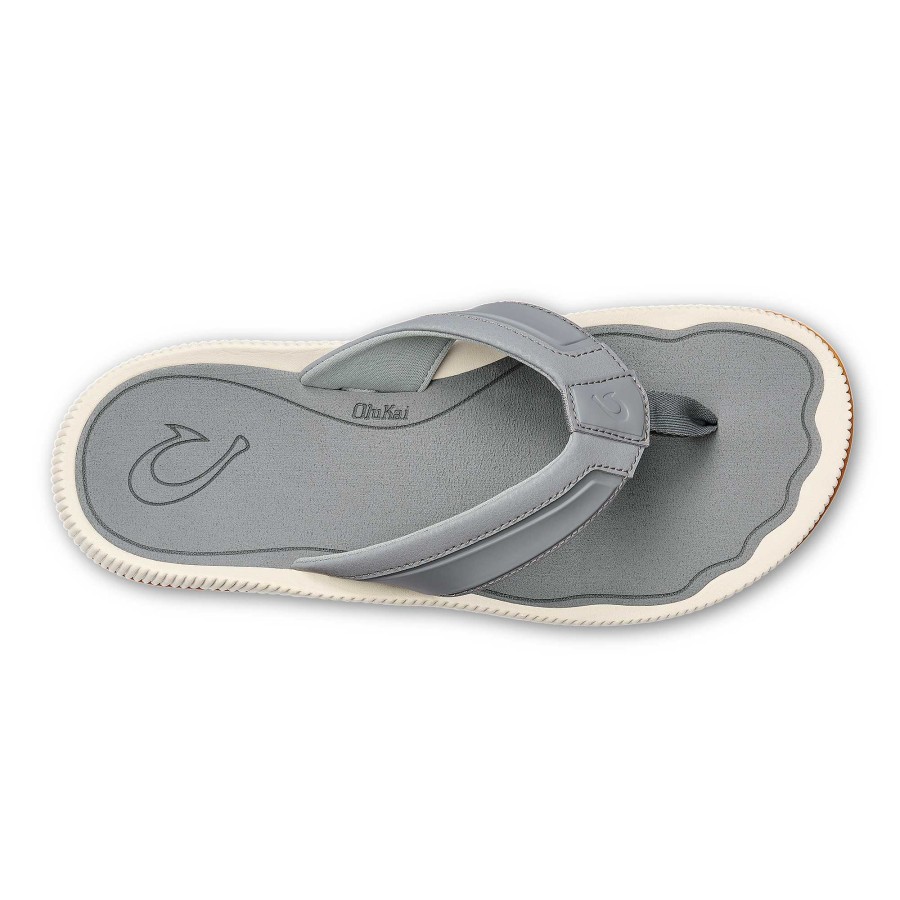 Men OluKai | Kukulu Men'S Supportive Beach Sandals