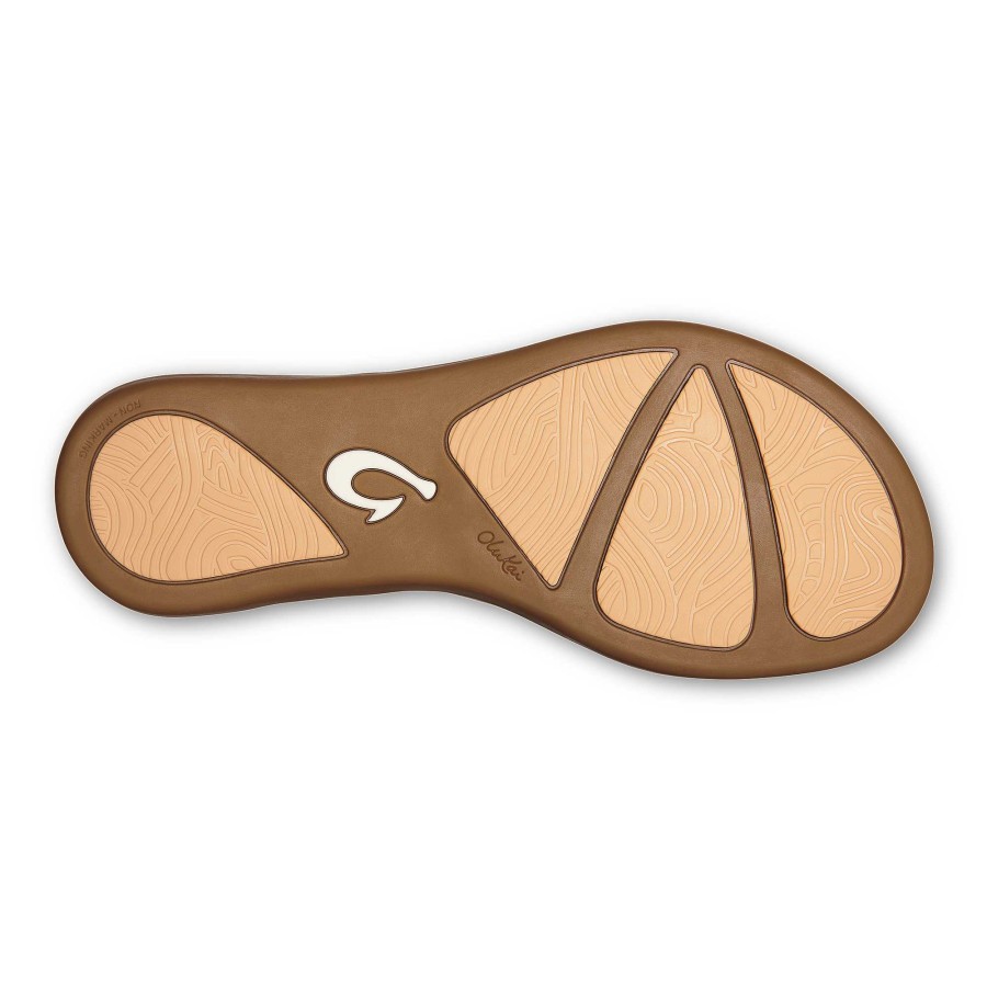 Women OluKai | Honu Women'S Leather Beach Sandals