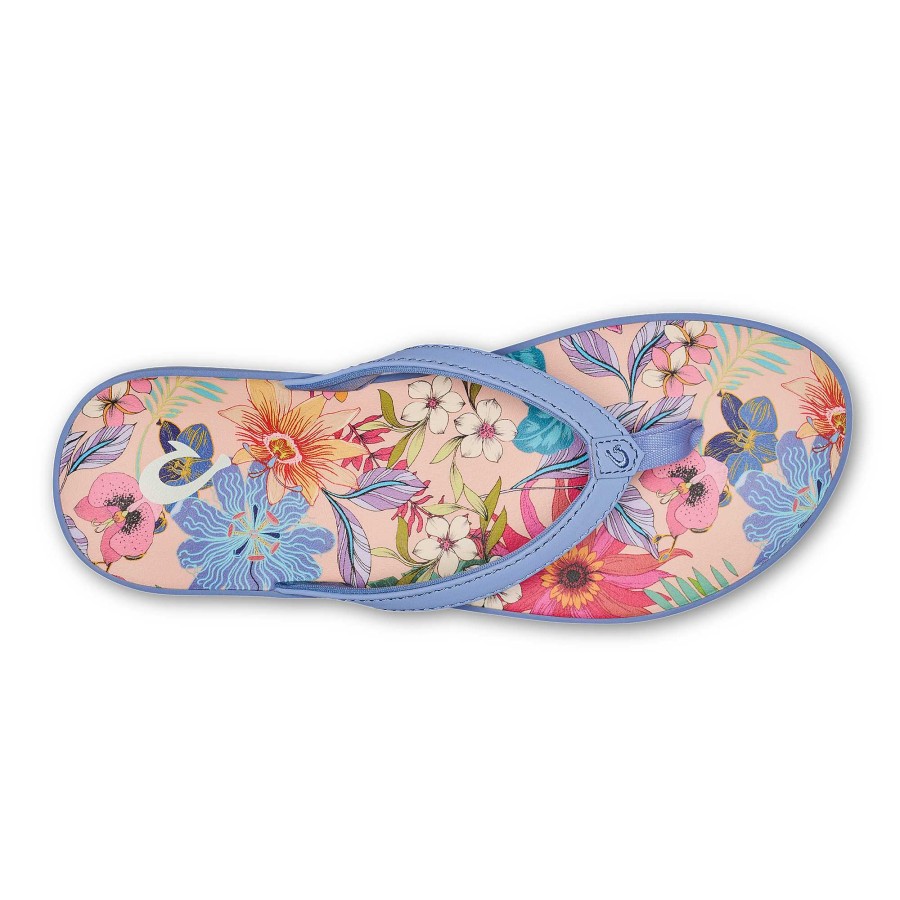 Women OluKai | Puawe Women'S Cushioned Beach Sandals