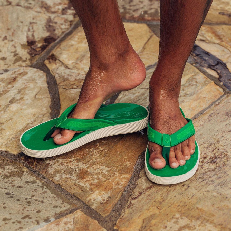 Men OluKai | Leeward Men'S Everyday Beach Sandals