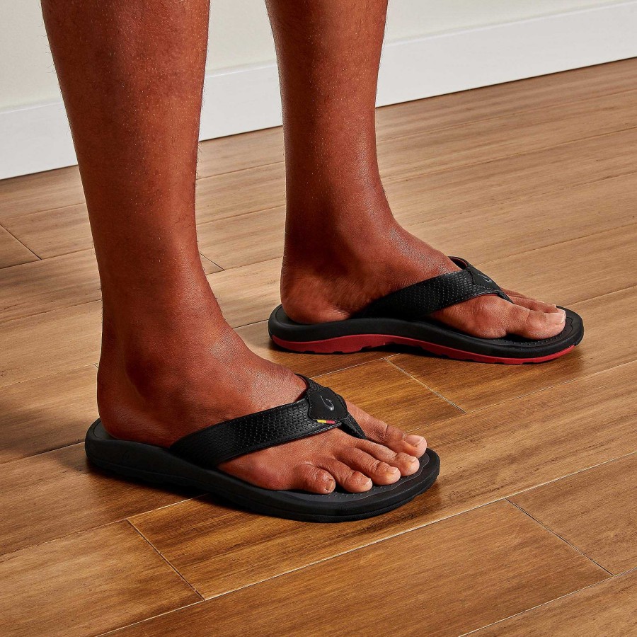 Men OluKai | Imaka Men'S Beach Sandals