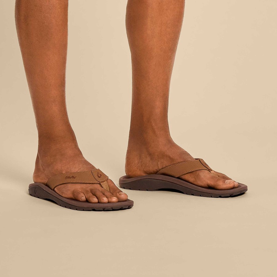 Men OluKai | Ohana Men'S Water-Friendly Beach Sandals