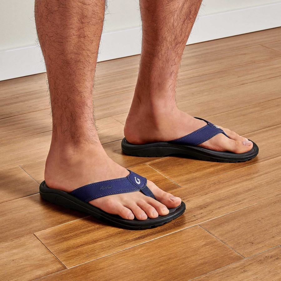 Men OluKai | Ohana Men'S Water-Friendly Beach Sandals