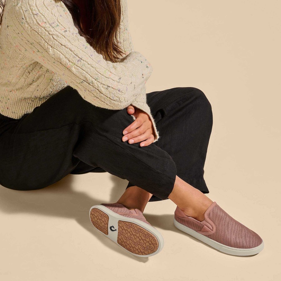 Women OluKai | Pehuea Women'S Breathable Slip-On Shoes