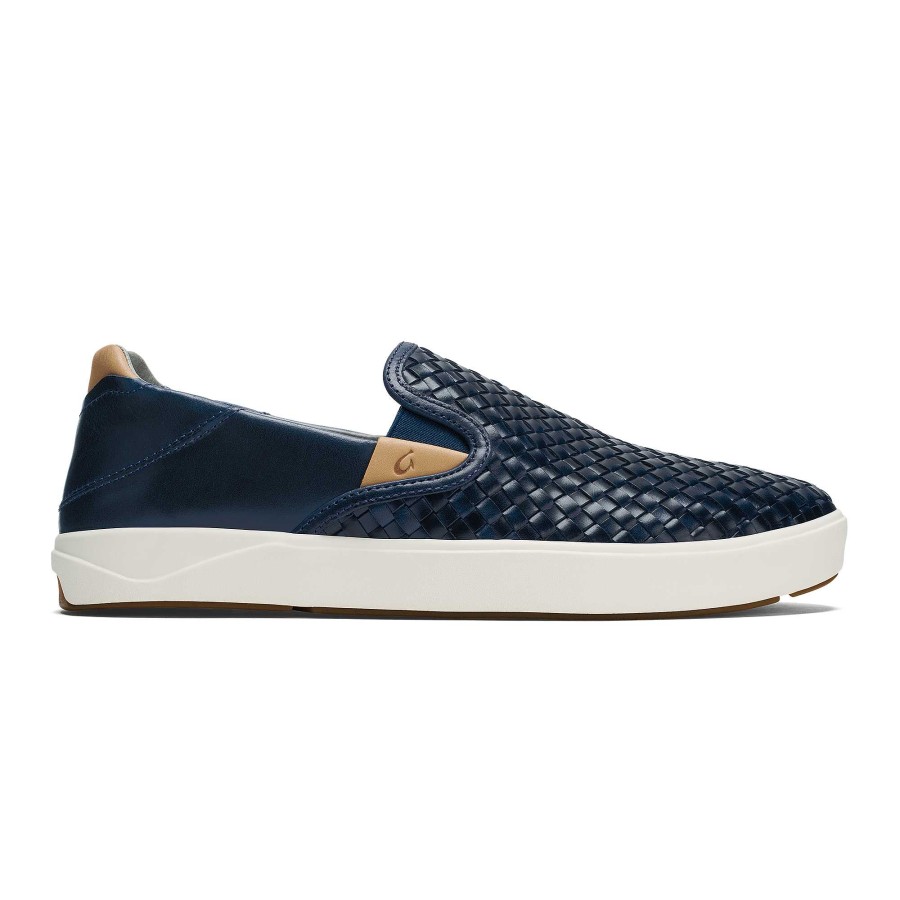 Men OluKai | Lae'Ahi Lauhala Men'S Sneakers Slip-On Shoes