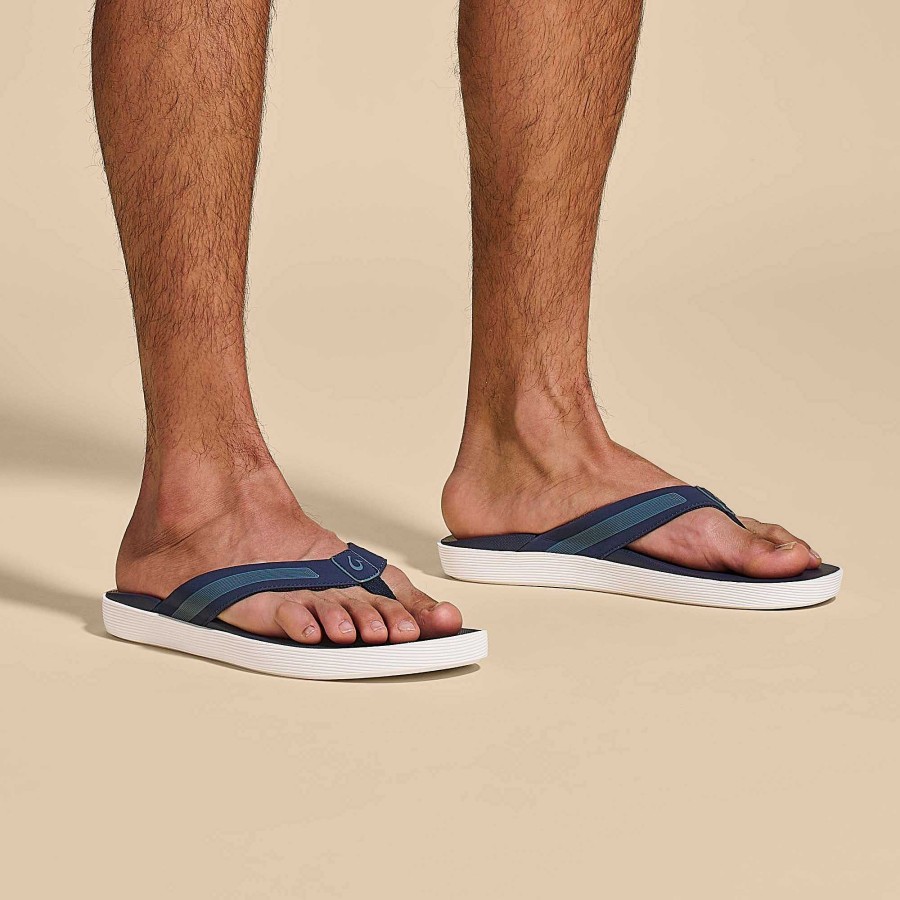 Men OluKai | Leeward Men'S Everyday Beach Sandals