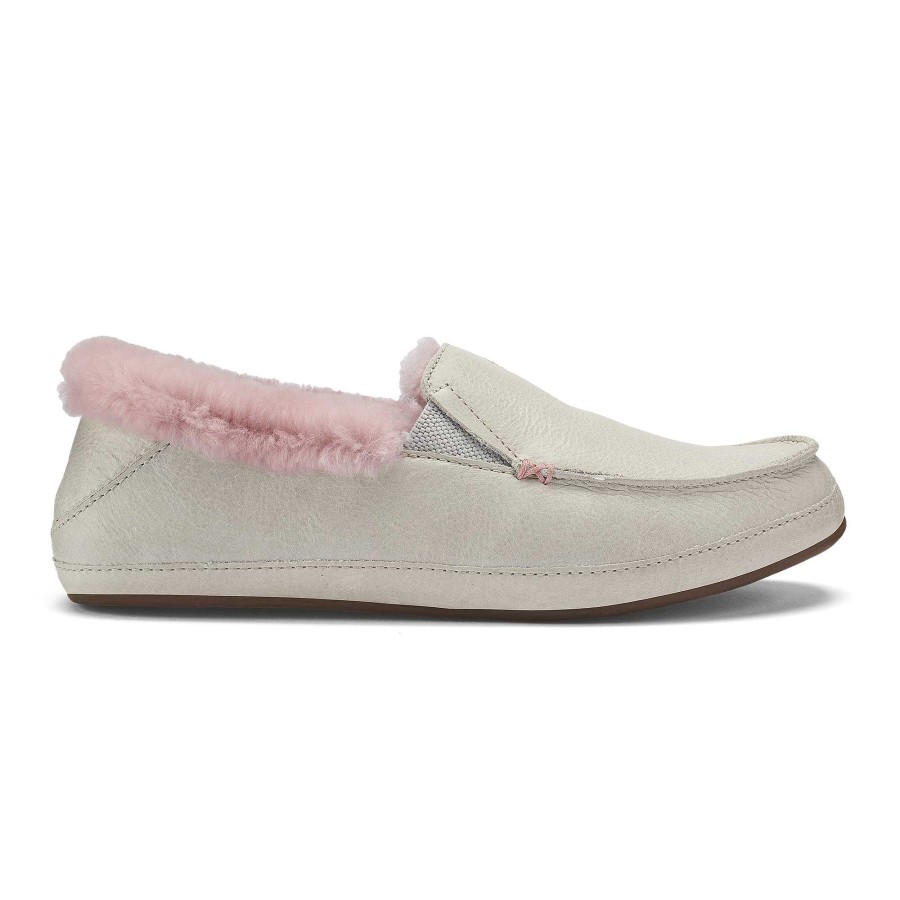 Women OluKai | Ku'Una Women'S Plush Moccasin Slippers