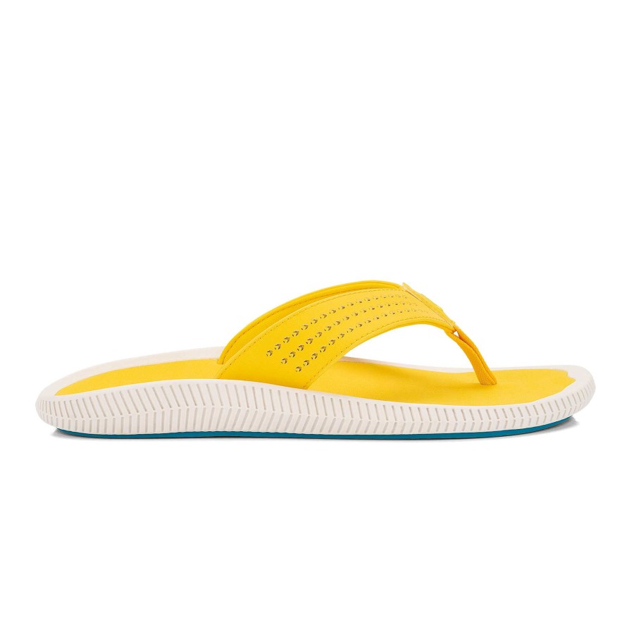 Men OluKai | Ulele Men'S Water-Ready Beach Sandals