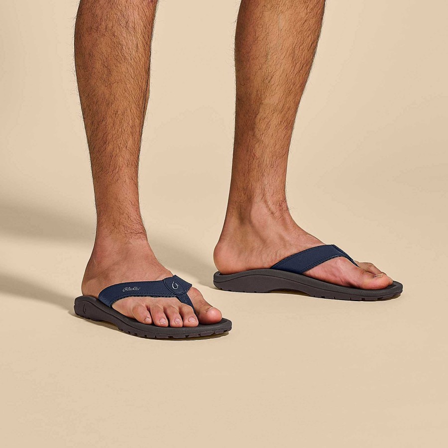 Men OluKai | Ohana Men'S Water-Friendly Beach Sandals