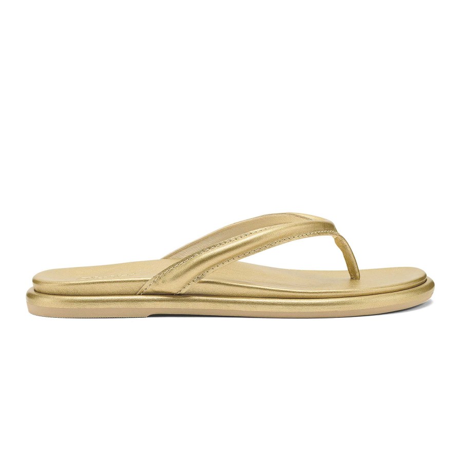 Women OluKai | Tiare Women'S Leather Beach Sandals