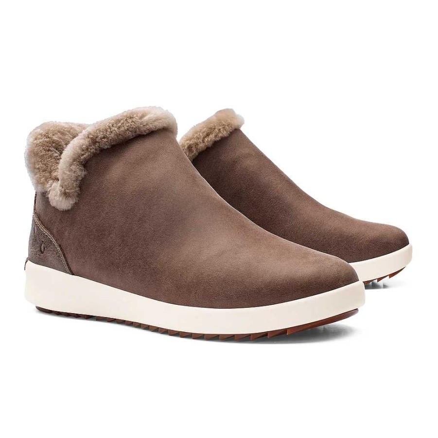 Women OluKai | Malua Hulu Women'S Warm Winter Booties