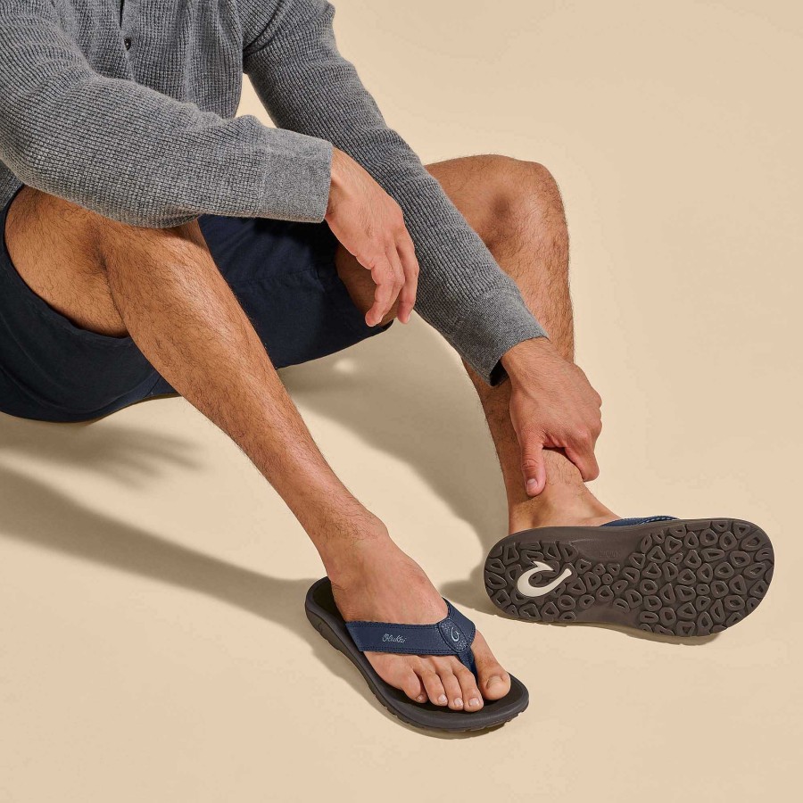 Men OluKai | Ohana Men'S Water-Friendly Beach Sandals