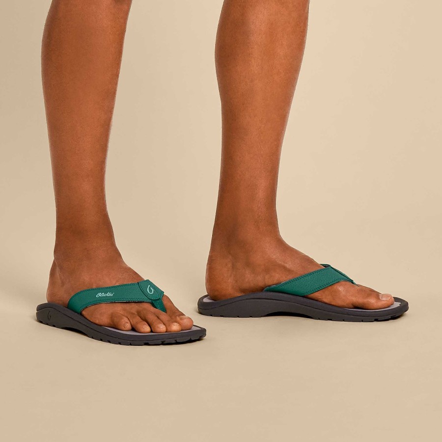 Men OluKai | Ohana Men'S Water-Friendly Beach Sandals