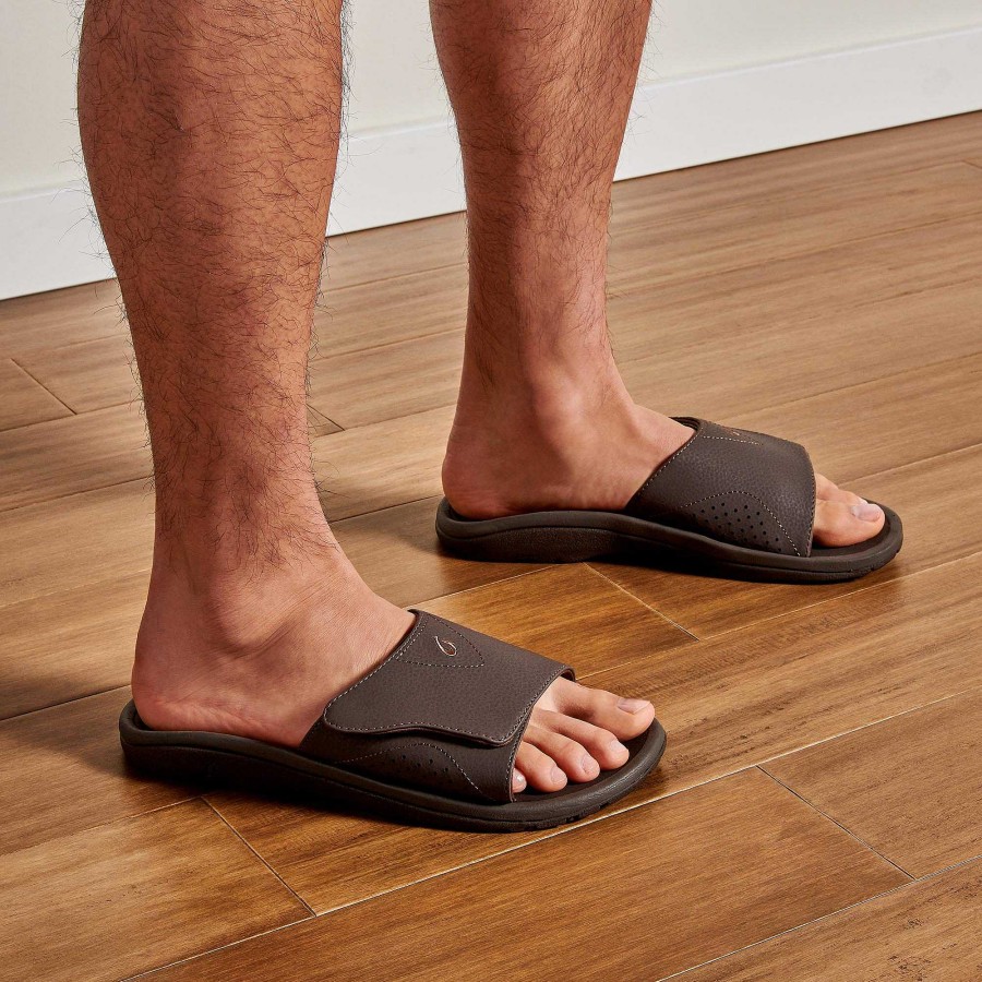 Men OluKai | Nalu Slide Men'S Versatile Slide Sandals