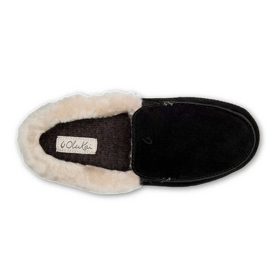 Women OluKai | Ku'Una Women'S Plush Moccasin Slippers