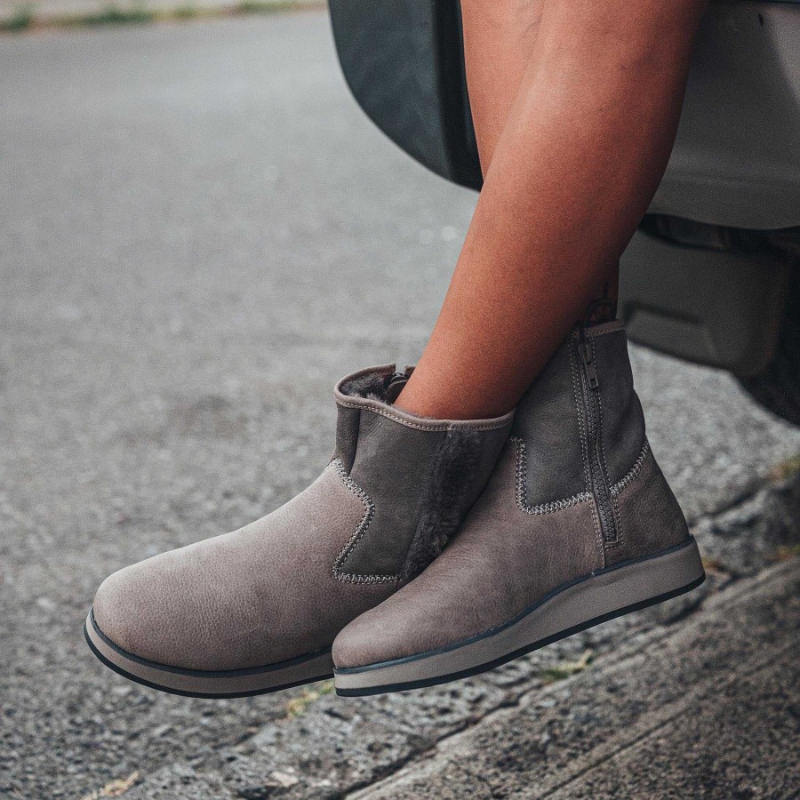 Women OluKai | Pa Ina Hulu Women'S Shearling Boots