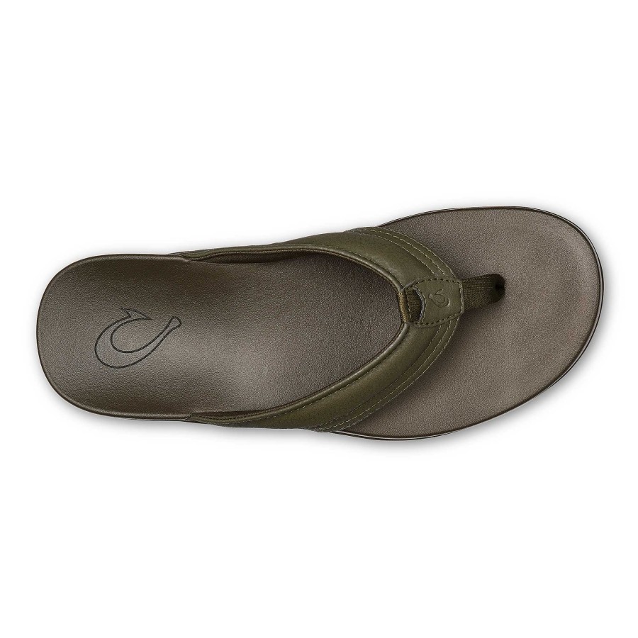 Men OluKai | Maha Men'S Recovery Sandals