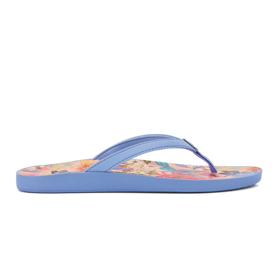 Women OluKai | Puawe Women'S Cushioned Beach Sandals