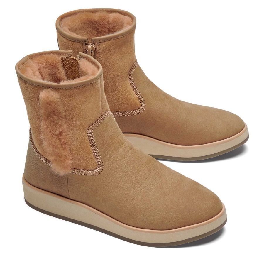 Women OluKai | Pa Ina Hulu Women'S Shearling Boots