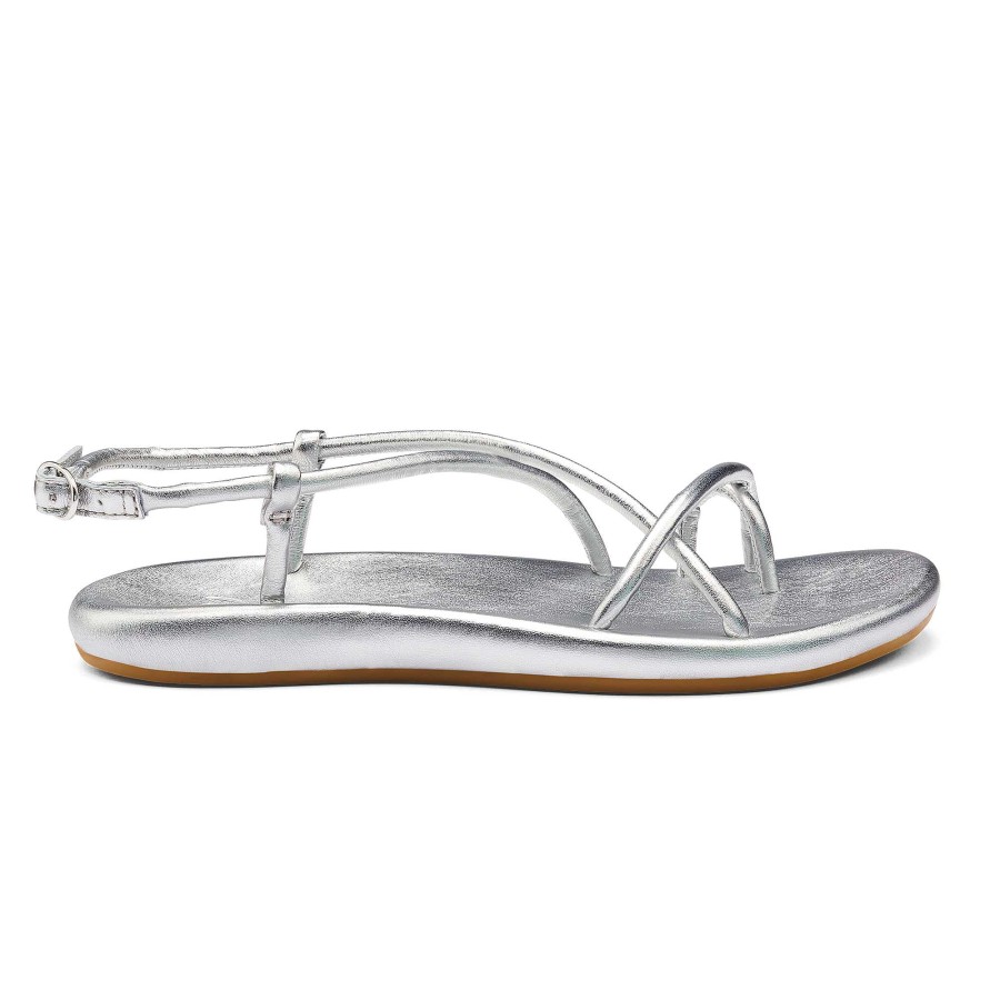 Women OluKai | Waiau Women'S Strappy Leather Sandals