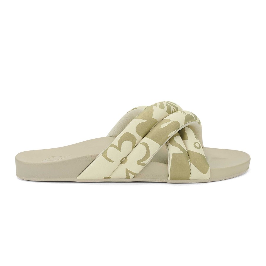 Women OluKai | Hila Women'S Puffy Slide Sandals